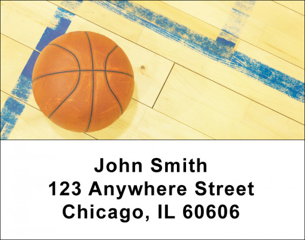 Basketball Address Labels