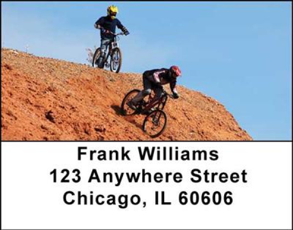 Mountain Bikes Address Labels | LBTRA-14