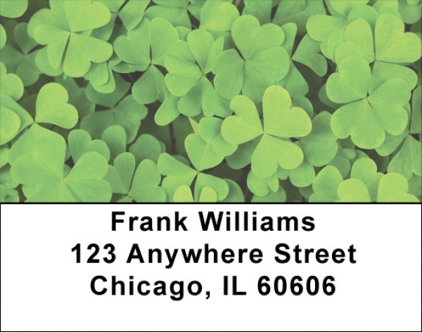 More Clovers Address Labels