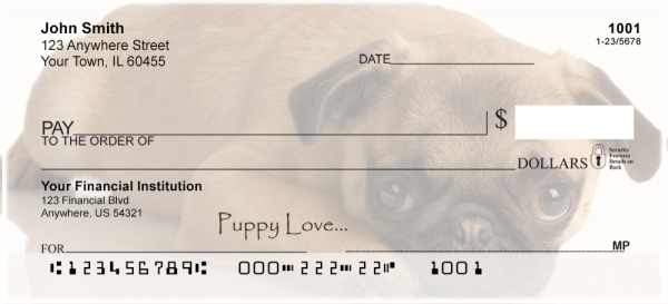 Puppy Love Personal Checks