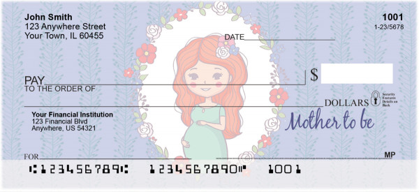 Mother to Be Personal Checks | LOV-23