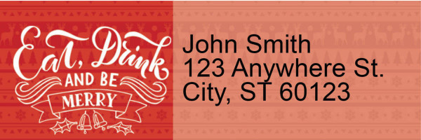 Be Merry Address Labels