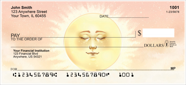 The Sun Loved The Moon Personal Checks
