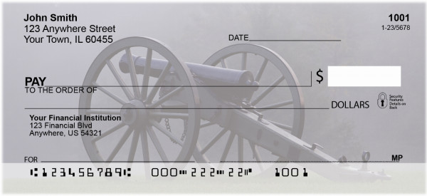 Civil War Personal Checks