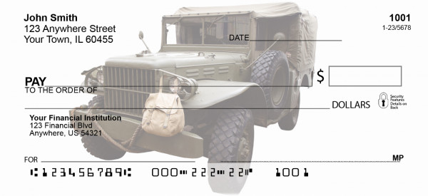 Jeeps Personal Checks | MIL-45