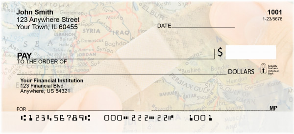 Heal The Persian Gulf Personal Checks | MIL-49