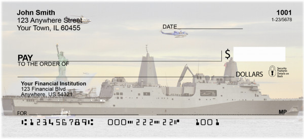 USS New York Personal Checks