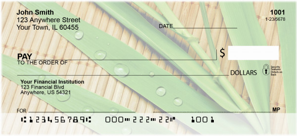 Bamboo Personal Checks