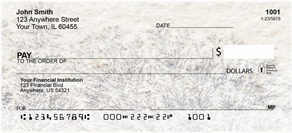 Fern Fossils Personal Checks | NAT-44
