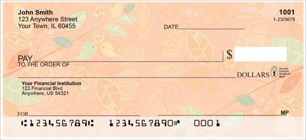 Beaks And Branches Personal Checks