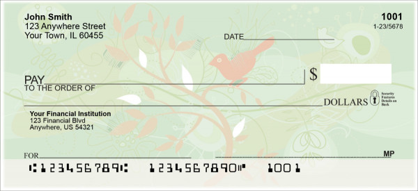 Beaks And Branches Personal Checks
