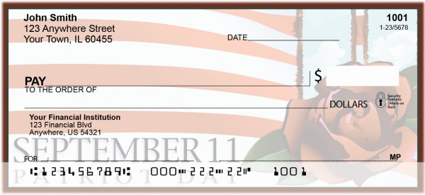 Patriot Day Personal Checks | PAT-29