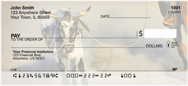 Rodeo Games Personal Checks | PRO-03