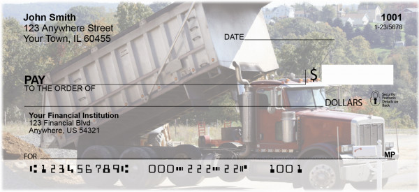 Dump Trucks Personal Checks