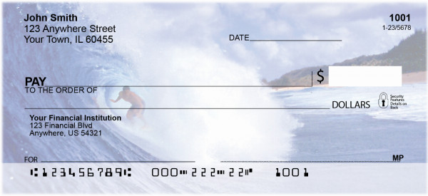 Surfs Up Personal Checks
