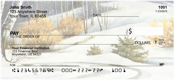 Aspen In Winter Personal Checks