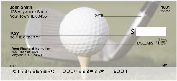 Tee'd and Green Golf Checks | SPO-A3