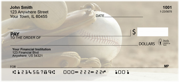It's All About The Baseball Personal Checks