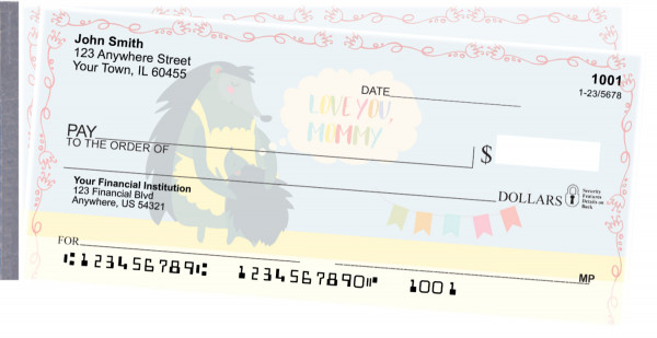 Motherly Love Side Tear Personal Checks