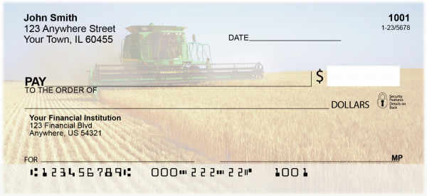 Farming Machines Personal Checks