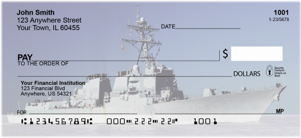 In The Navy Personal Checks | TRA-29
