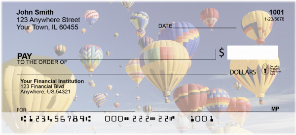 Hot Air Balloons Personal Checks