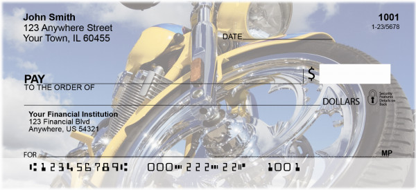 Cruising Motorcycles Personal Checks