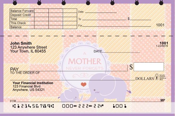A Mother&#039;s Love Top Stub Checks