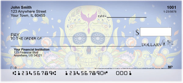 Day of the Dead Personal Checks