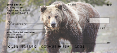 Grizzly Bears in the Wild Personal Checks