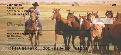 Horse on the Prarie Roundup Checks