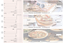Pizza Standard Counter Signature Business Checks