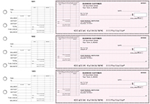 Pink Safety General Itemized Invoice Business Checks