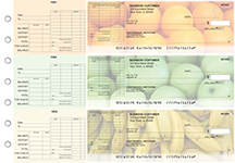 Fruit General Itemized Invoice Business Checks