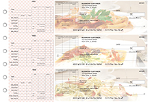 Italian Cuisine General Itemized Invoice Business Checks