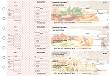 Italian Cuisine Multi-Purpose Salary Voucher Business Checks