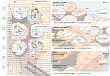 Japanese Cuisine Multi-Purpose Hourly Voucher Business Checks