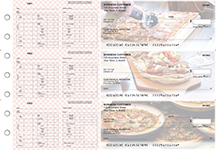 Pizza Multi-Purpose Hourly Voucher Business Checks