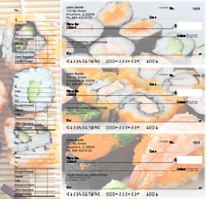 Japanese Cuisine Desk Checks