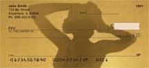Female Silhouettes Personal Checks