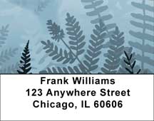 Blue Ferns Address Labels