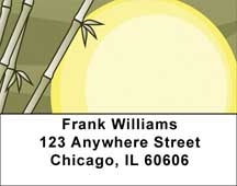 Bamboo Sunrise Address Labels