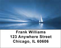 Beachy Blues Address Labels