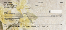 Floral Parchment Personal Checks