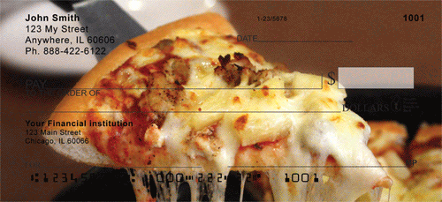 Fresh Hot Pizza Personal Checks
