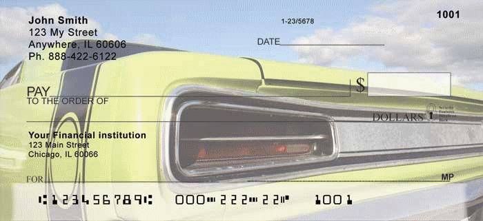 Classic Cars Personal Checks