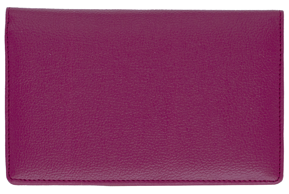 Burgundy Leather  Cover